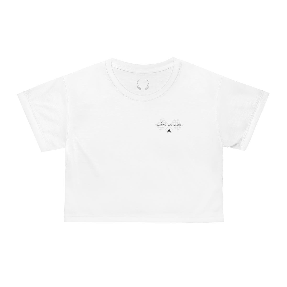 Silver Arrows Mercedes Crop Top for Formula 1 by The Paddock Collection