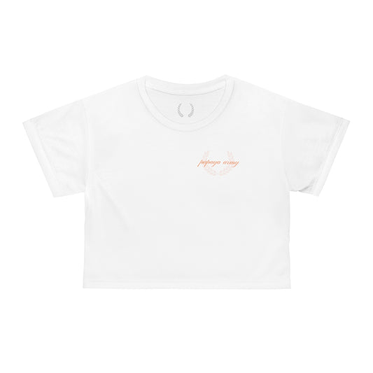 Papaya Army McLaren Crop Top for Formula 1 by The Paddock Collection