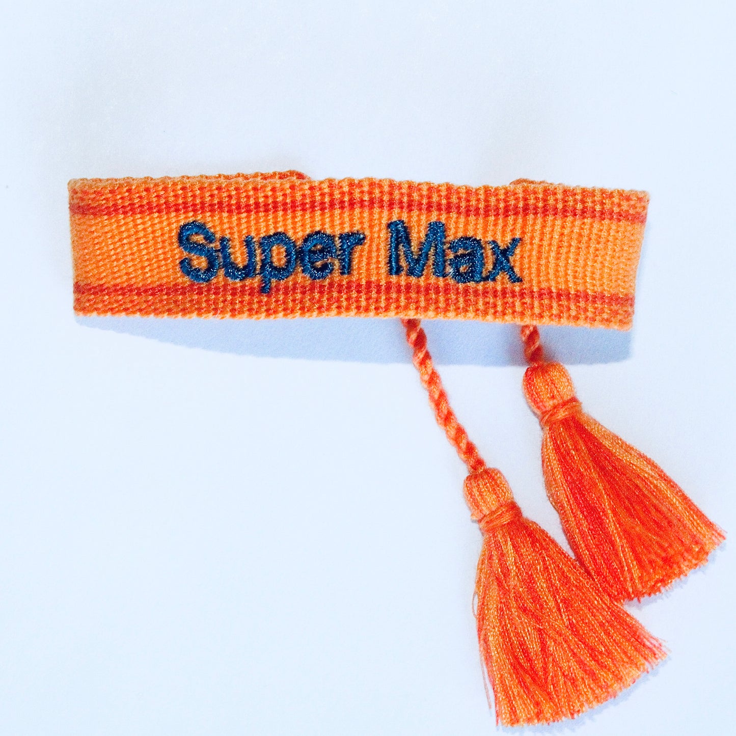 Max Verstappen Super Max woven Formula 1 bracelet by The Paddock Collection